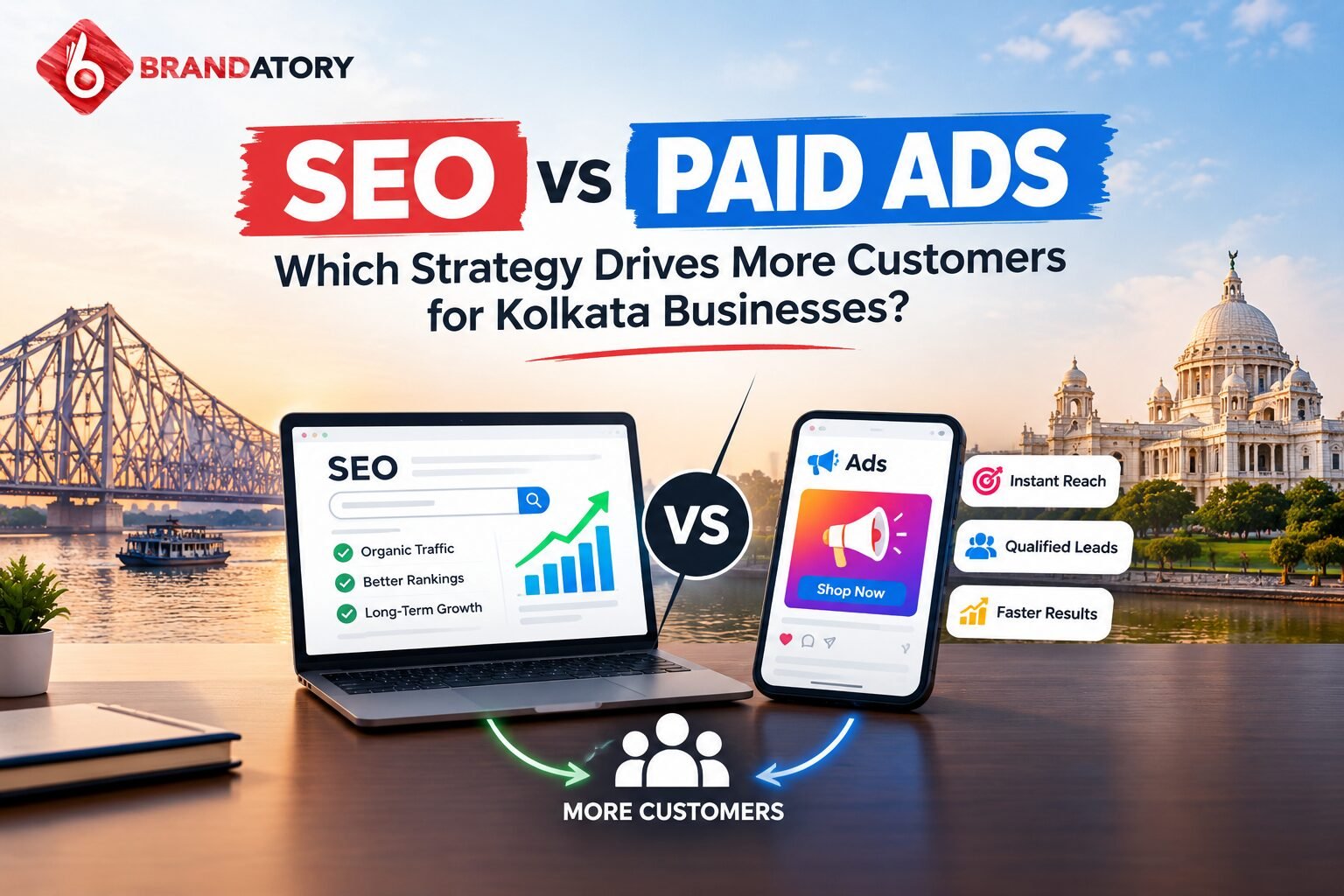 SEO vs Paid Ads: Which Strategy Drives More Customers for Kolkata Businesses
